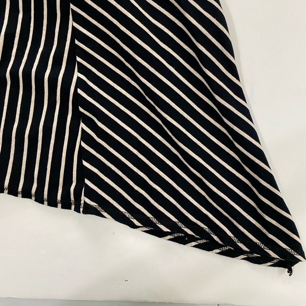 Saturday Sunday Maxi Dress Fit & Flare Black/White Stripes Size XS - Picture 5 of 7